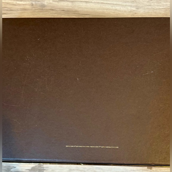 Coach. Unique knitted scarf and hat with embossed and signed coach in blue, new, - Picture 5 of 13